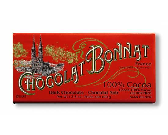 Bonnat Noir 100% Cacao (100grs Bar)