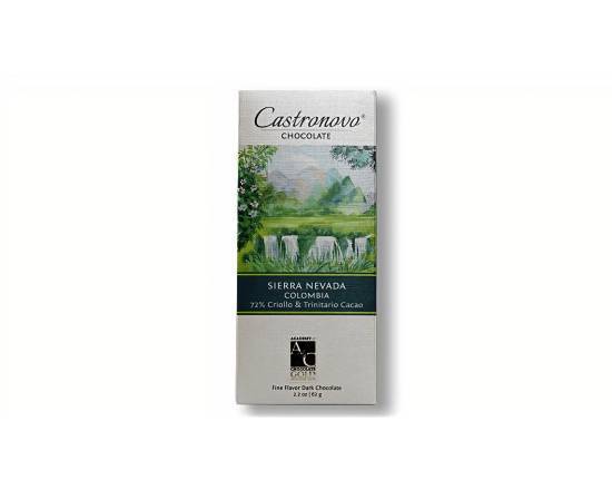Castronovo Sierra Nevada 72% (62grs Bar)