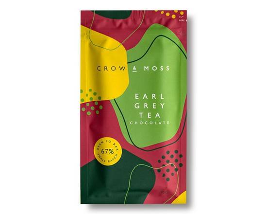 Crow and Moss Earl Grey Tea 67% (70 grs Bar)