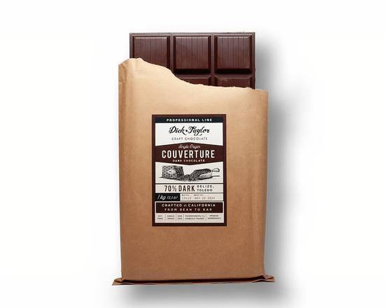 Dick Taylor 70% Dark Chocolate Couverture