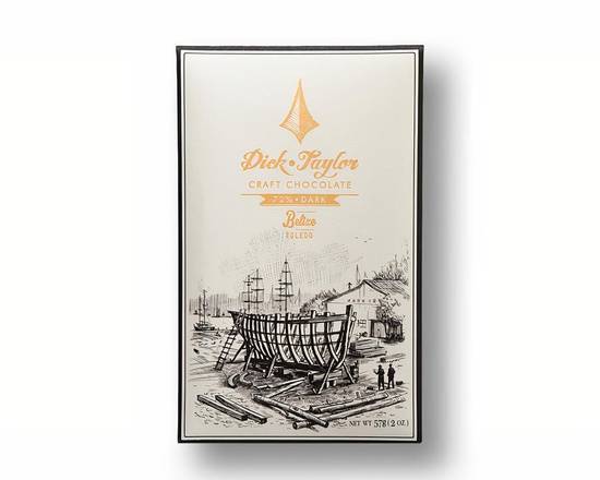 Dick Taylor Chocolate Belize Toledo 72% Dark