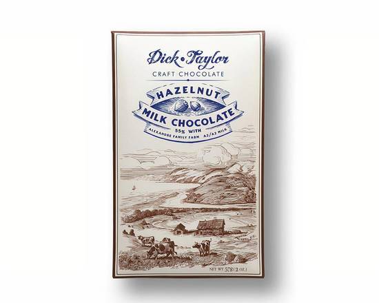 Dick Taylor Hazelnut Milk Chocolate 55%