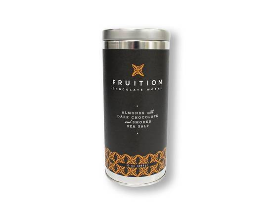 Fruition Chocolate Works Almonds With Dark Chocolate And Smoked Sea Salt