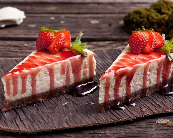 Catering - Strawberry Swirl Cheesecake