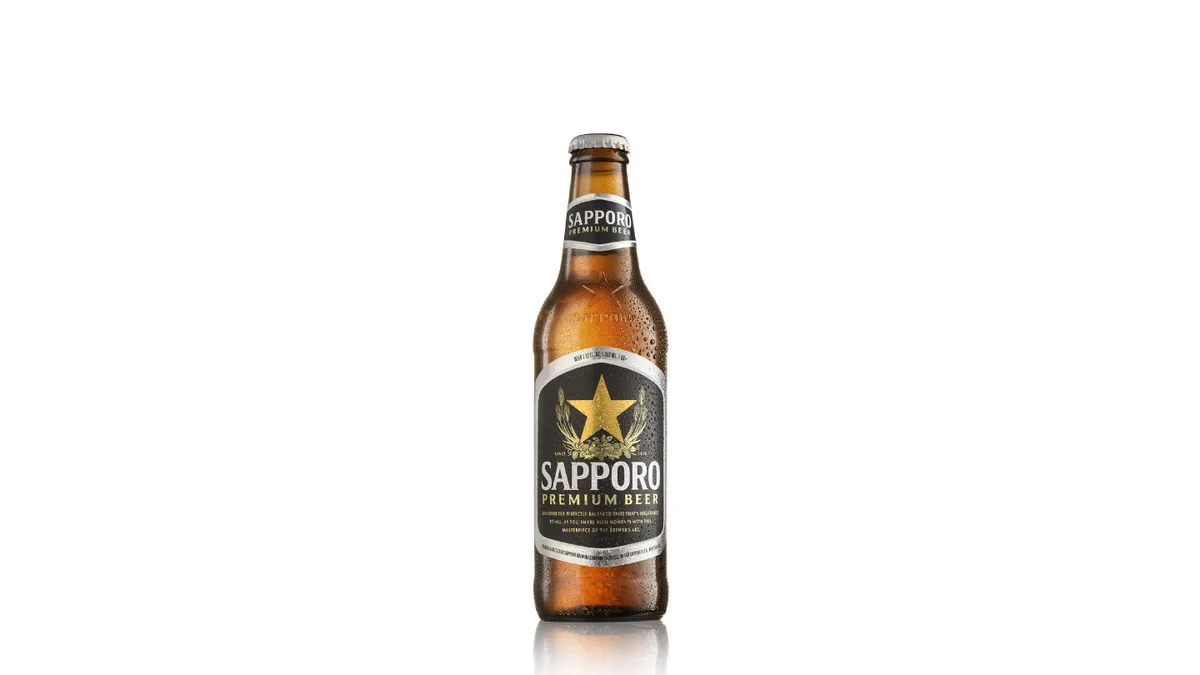 Japansko pivo Saporo 0,33l
