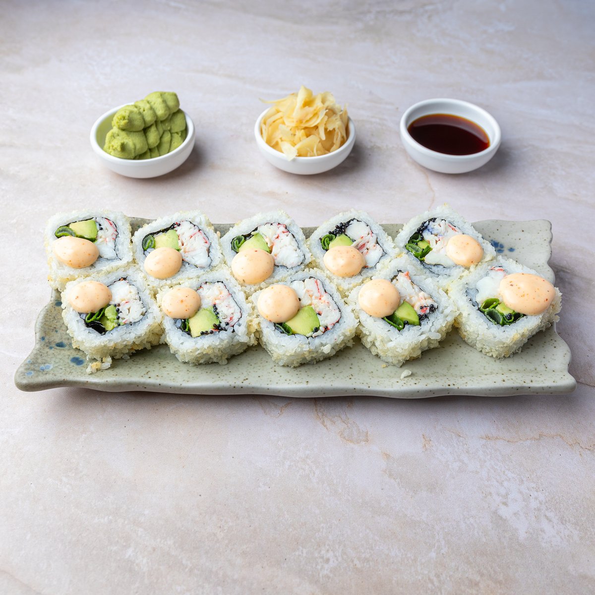 Spider roll, 10 kom