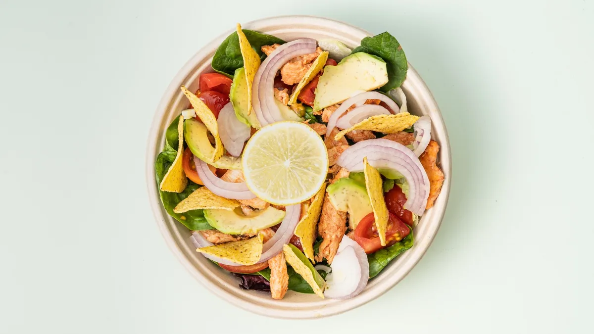 2. Guacamole Greens Salad