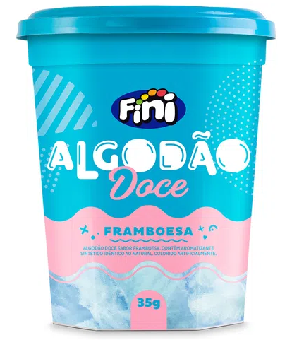 Algodão Doce Framboesa Fini - 35g.