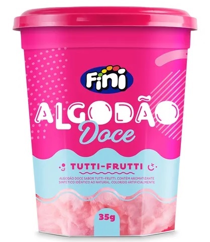 Algodão Doce Tutti-Frutti Fini - 35g