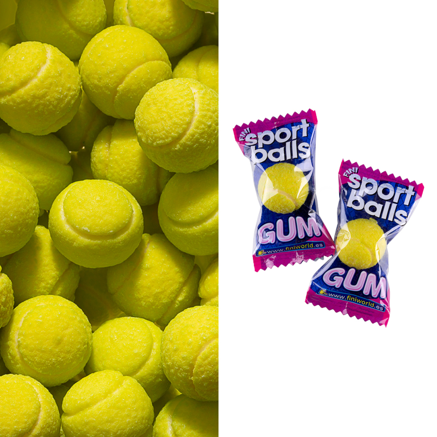 Chicle Bola de Tênis Fini