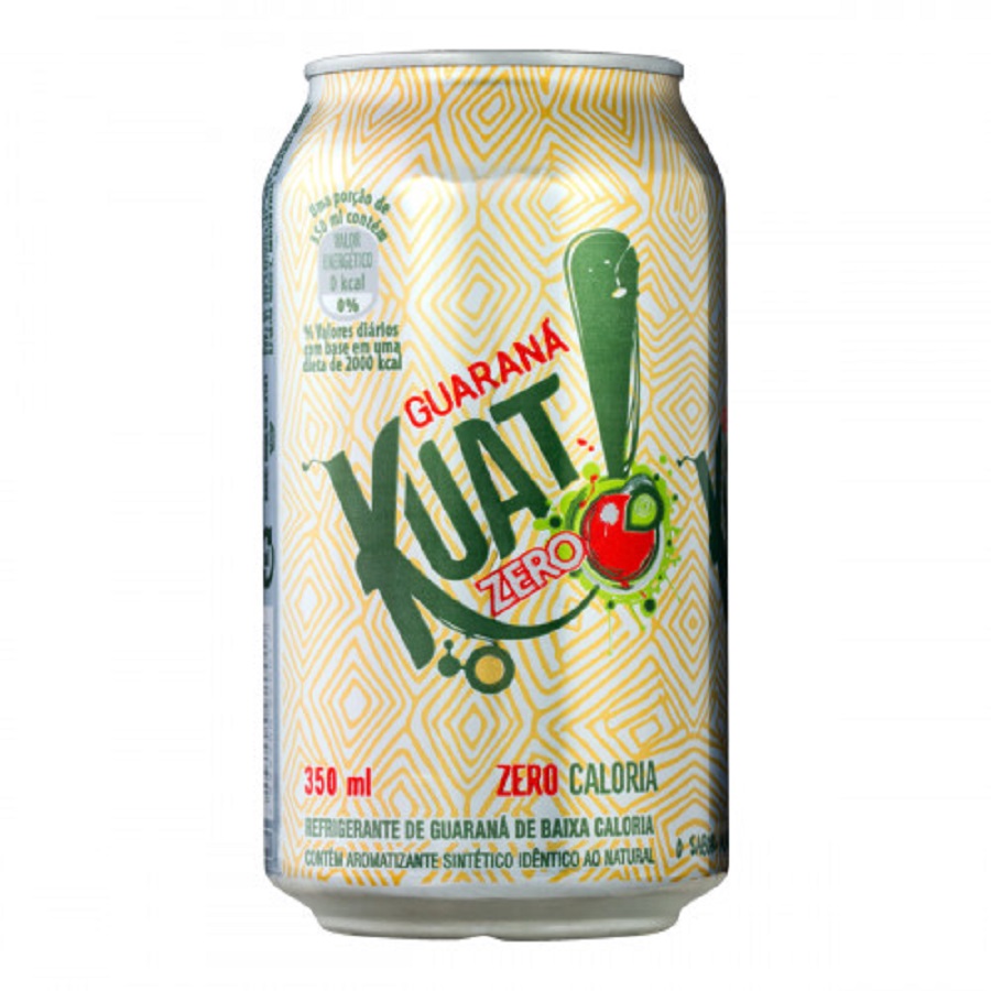 Guaraná Kuat Zero Lata 350ml