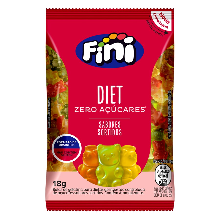 Ursinhos Diet Fini - 18g