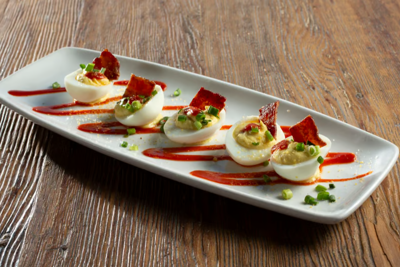 Bacon Deviled Eggs