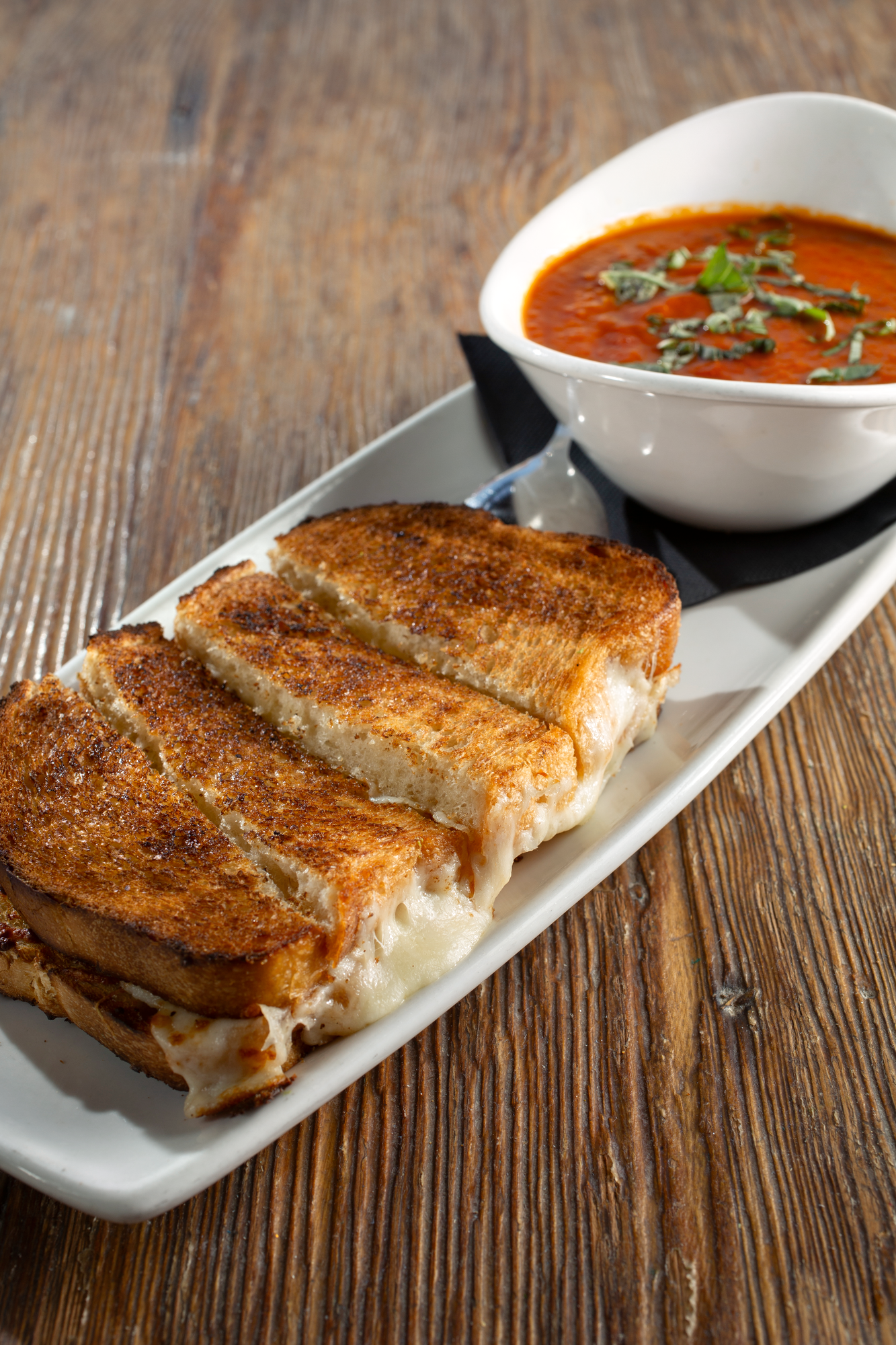 Grilled Cheese and Soup