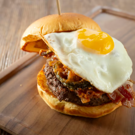 Jalapeño Egg Burger