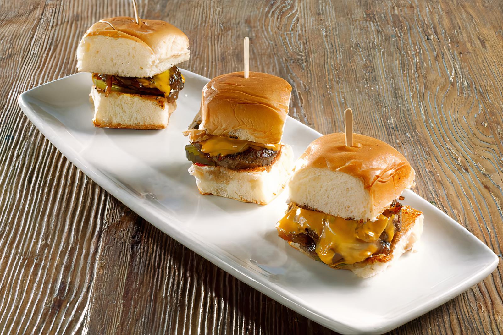 Mini Finney Cheeseburgers