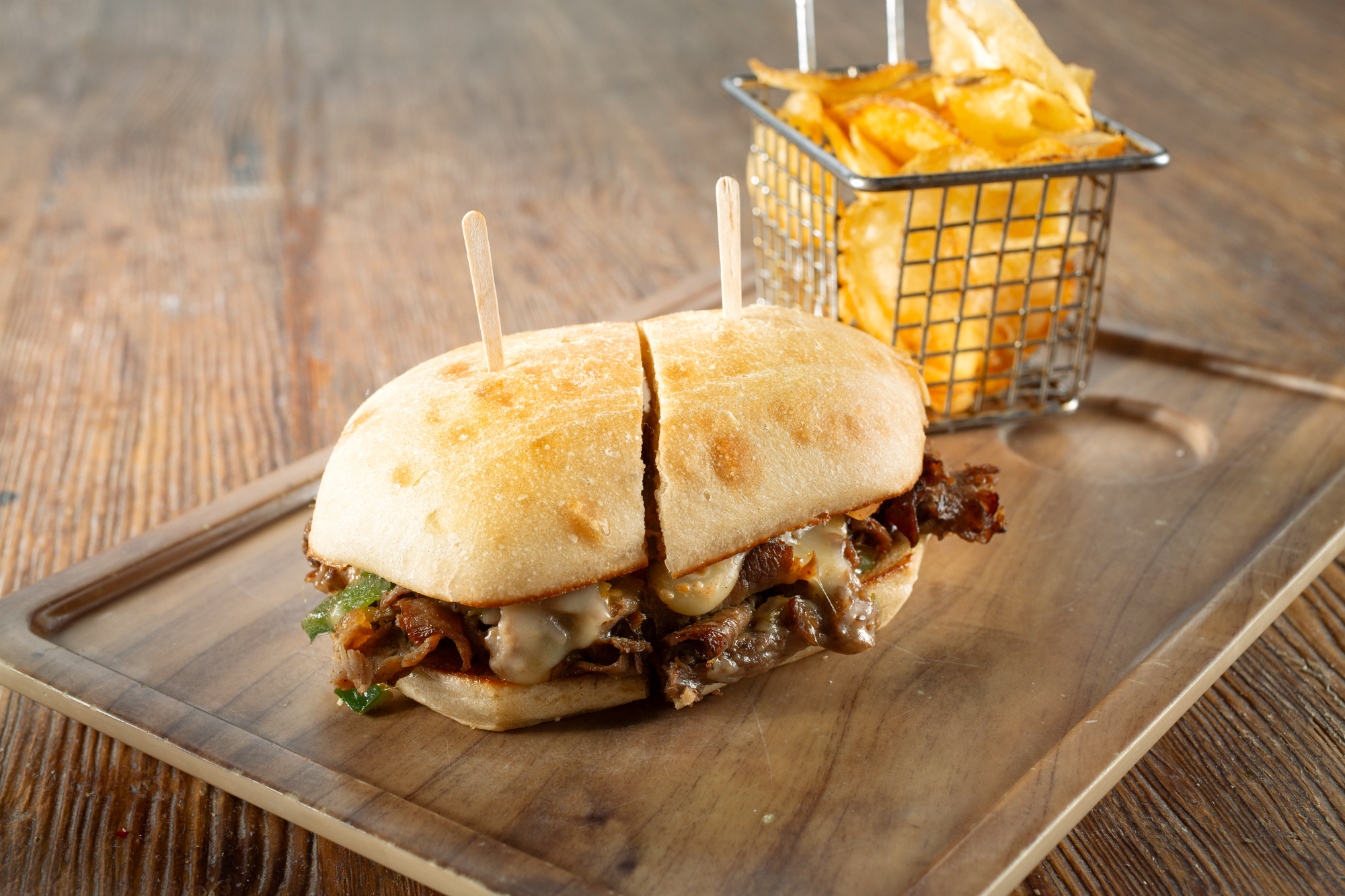 Prime Rib Cheesesteak