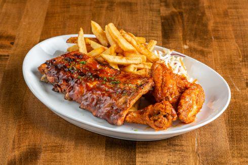 Baby Back Ribs and Wings Duo