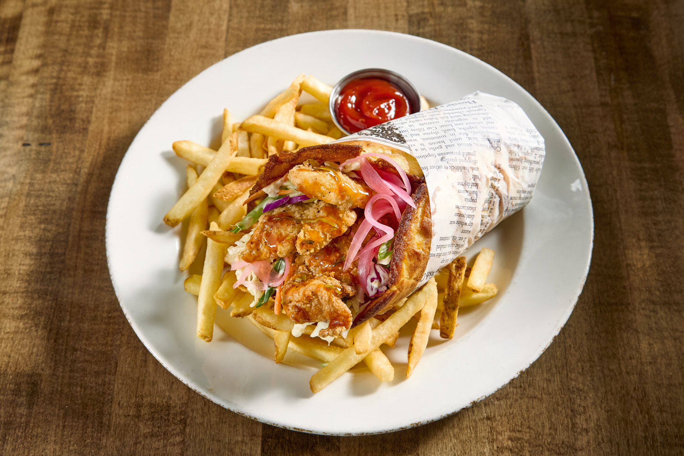 Butter Chicken Yorkie Wrap