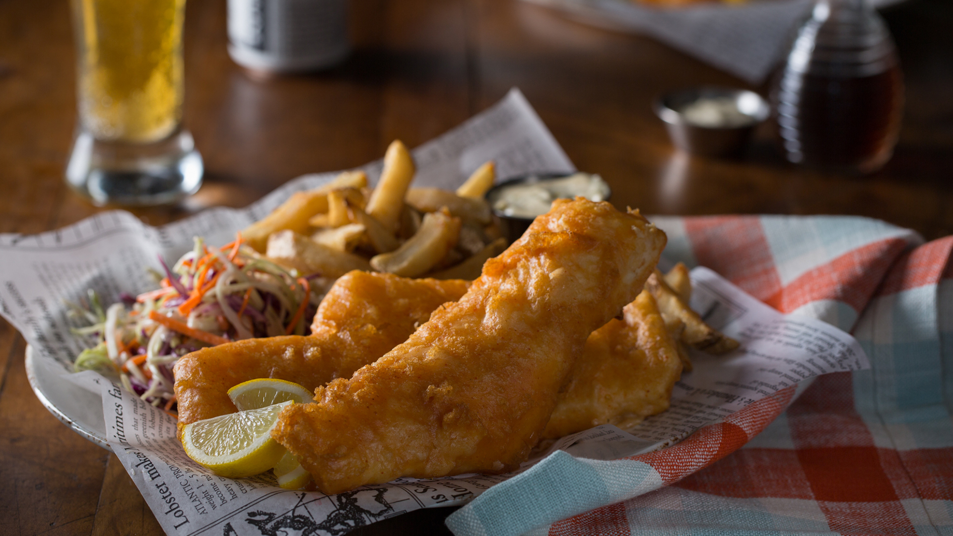 Famous Fish and Chips (2pc)
