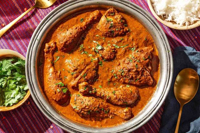 Golden Glamour Chicken Curry