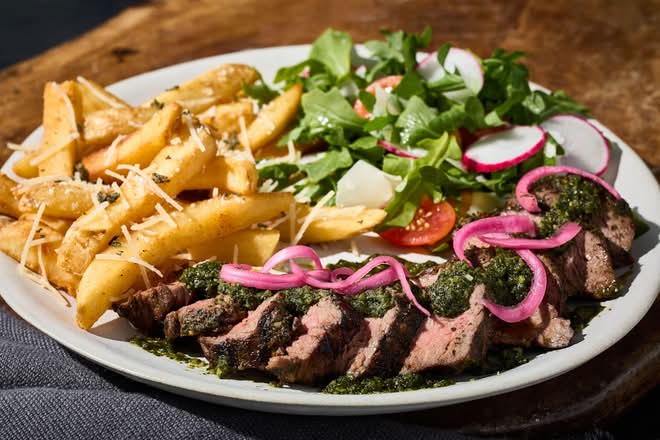 Steak Frites*