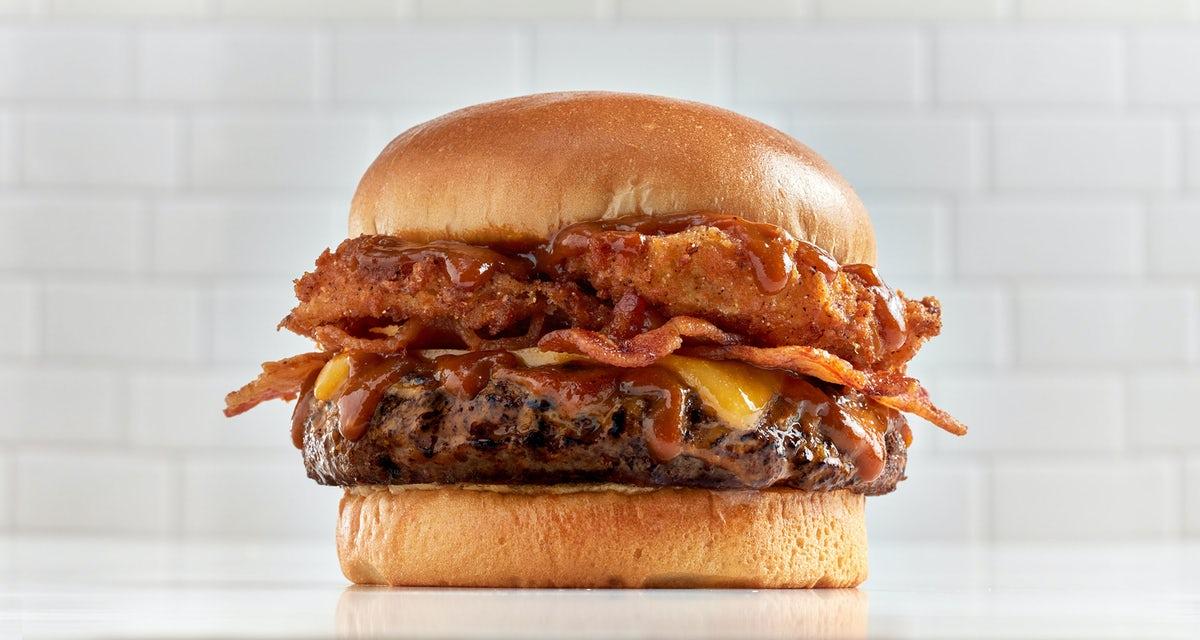 Whiskey BBQ BaconBurger*