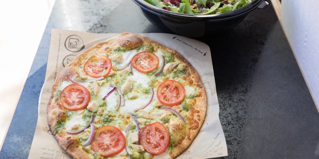 8 Pizzas and 1 Salad
