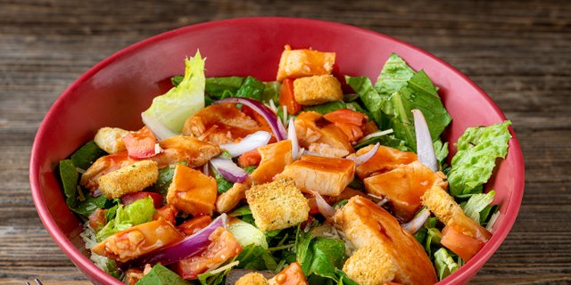 Buffalo Chicken Caesar Salad