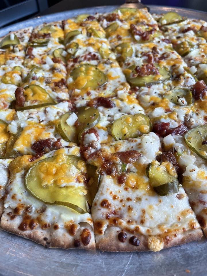 Large Thin Cheeseburger Supreme