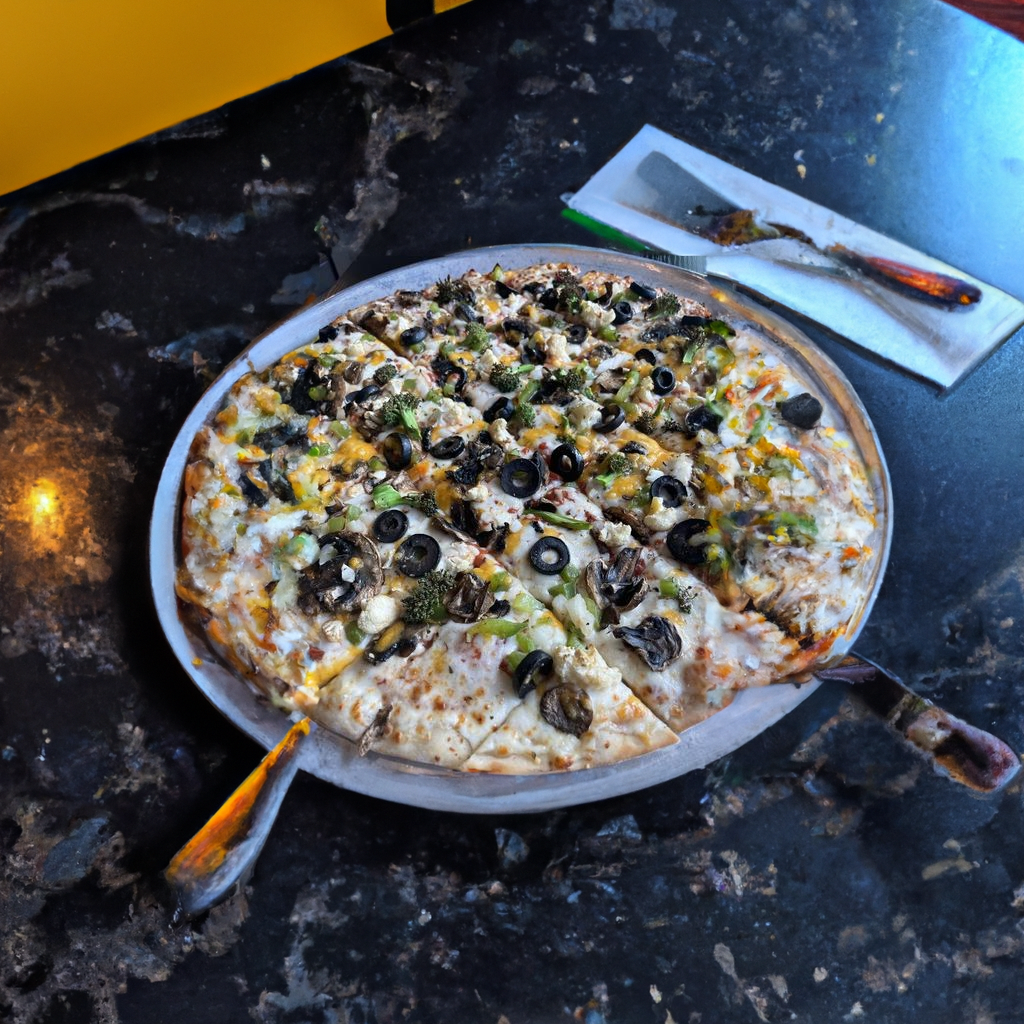 Large Thin Veggie Supreme