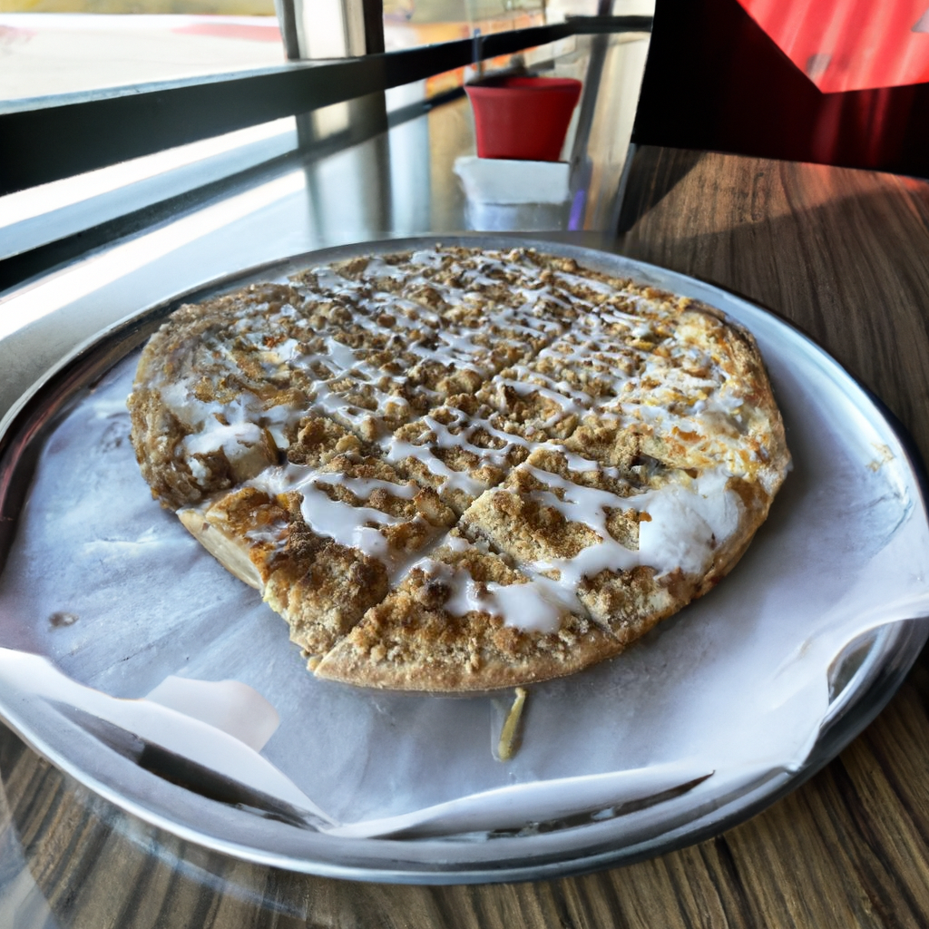 Small Thin Dessert Pizza