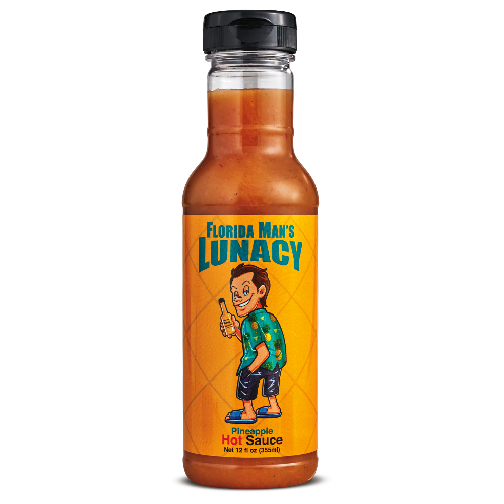 Florida Man’s Lunacy Pineapple Hot Sauce
