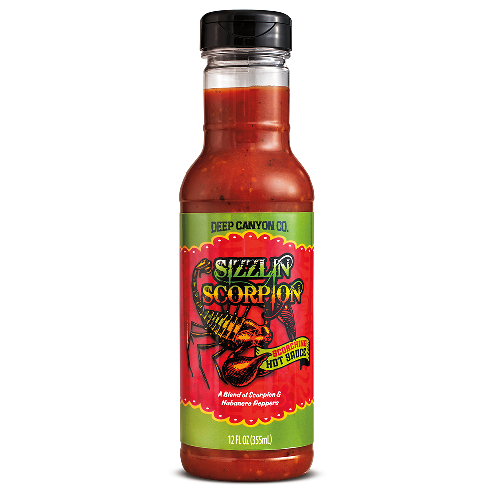 Long Deep Canyon Co. Sizzlin Scorpion Sauce