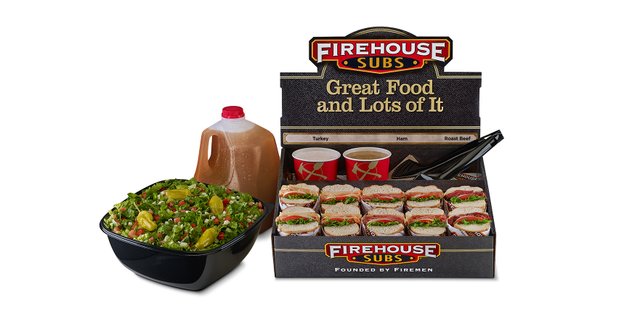 Deluxe Half Platter - Subs and Salad
