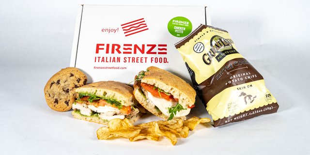 Chicken Pesto Sandwich Boxed Lunch