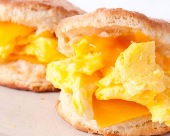 Egg and Cheese Biscuit Sandwich
