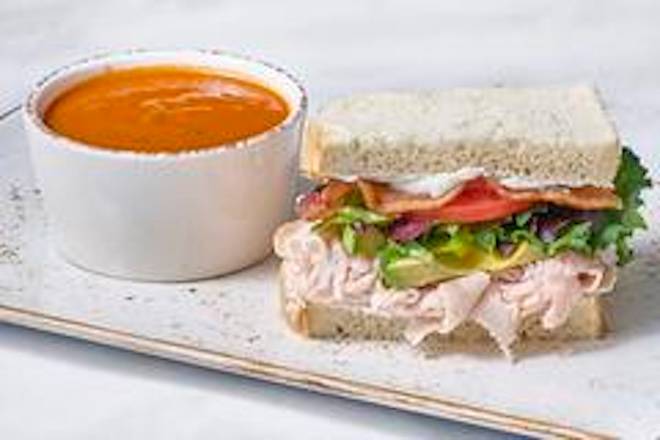 1/2 Sandwich and Soup