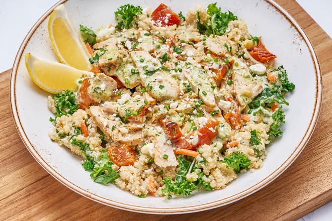 Pesto Chicken Power Bowl