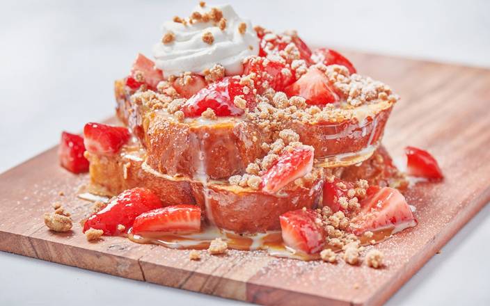 Strawberry Tres Leches French Toast (The Sweet Side)
