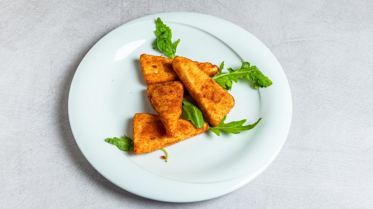 Crispy White Cheese