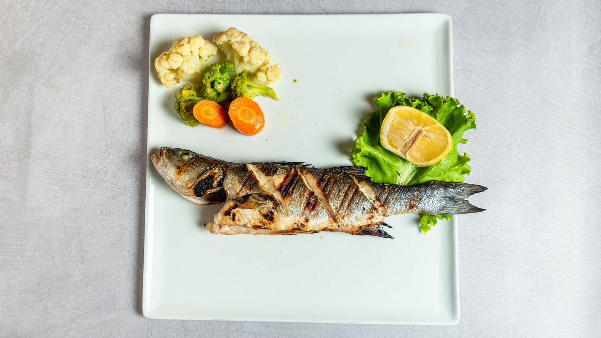Grilled Sea Bass