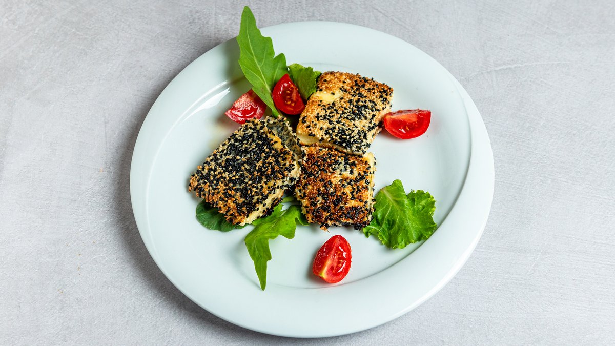 Kaçkavall Cheese With Sesame