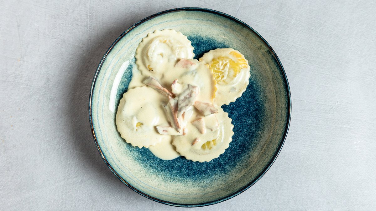 Salmon Ravioli