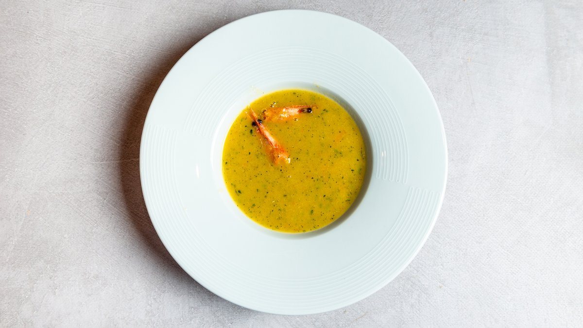 Spinach Shrimp Soup