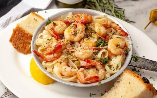 Shrimp Scampi (Perfect for a garlic lover)