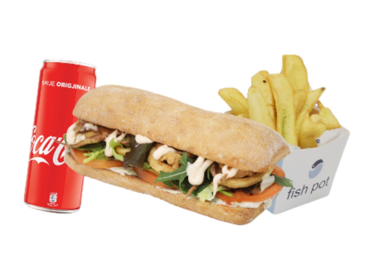 Calamari Sandwich Combo
