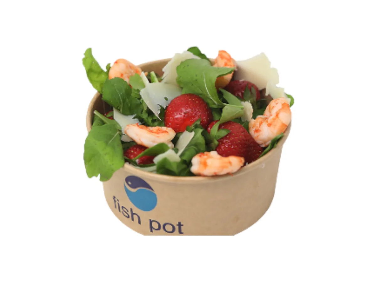 Shrimp and Rucola