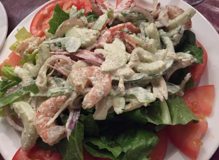 Cucumber Dill Shrimp