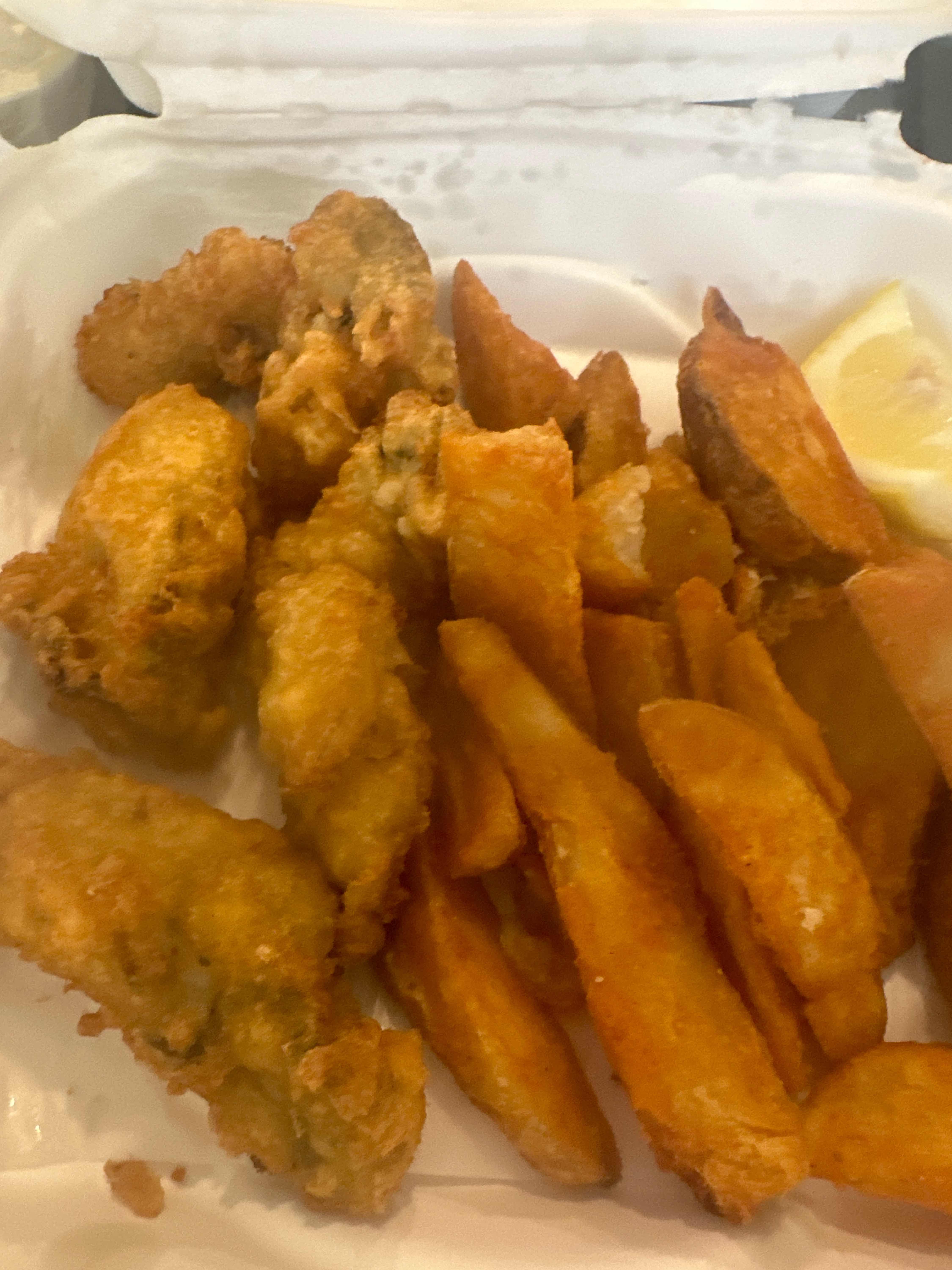 Oysters and Chips